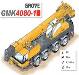 Аренда крана Grove GMK 4080