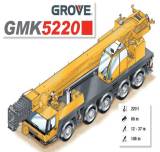 Кран Grove GMK 5220 в аренду